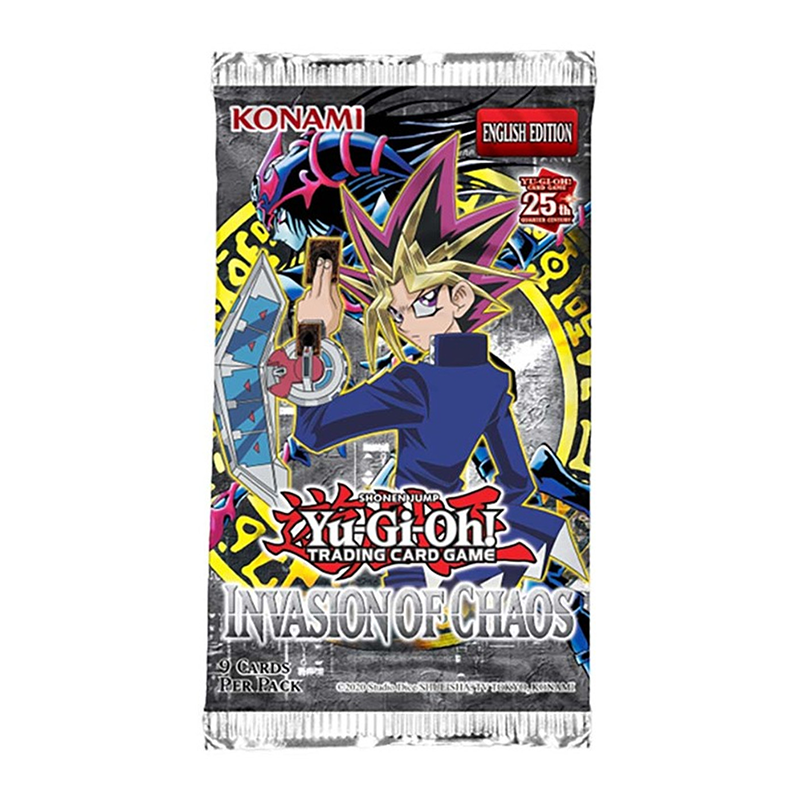 Yu Gi Oh! Invasion of Chaos 25th Anniversary Edition Booster