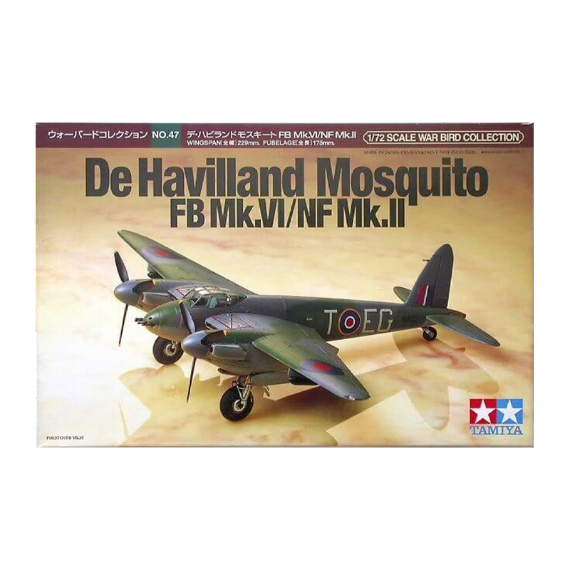 60747 - DE HAVILLAND MOSQUITO FB MK.VI 1/72