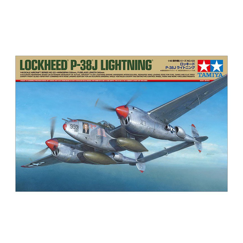 61123 - US P-38 J LIGHTNING 1/48
