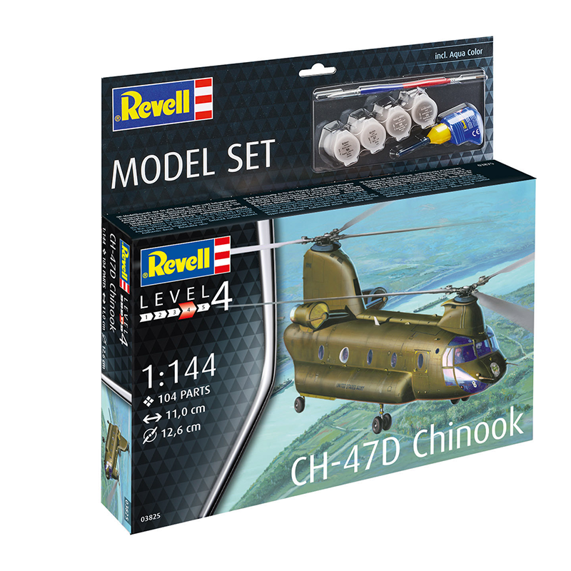 63825 - Model Set CH-47D Chinook 1/144