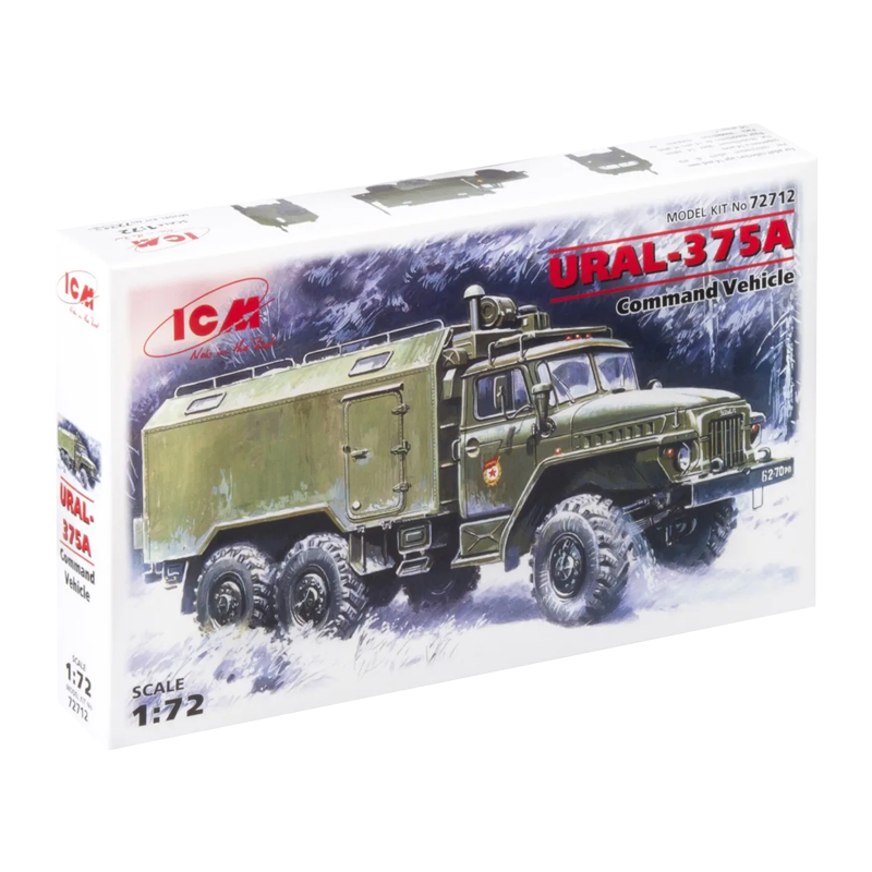 72712 - URAL-375A COMMAND VEHICLE  1/72