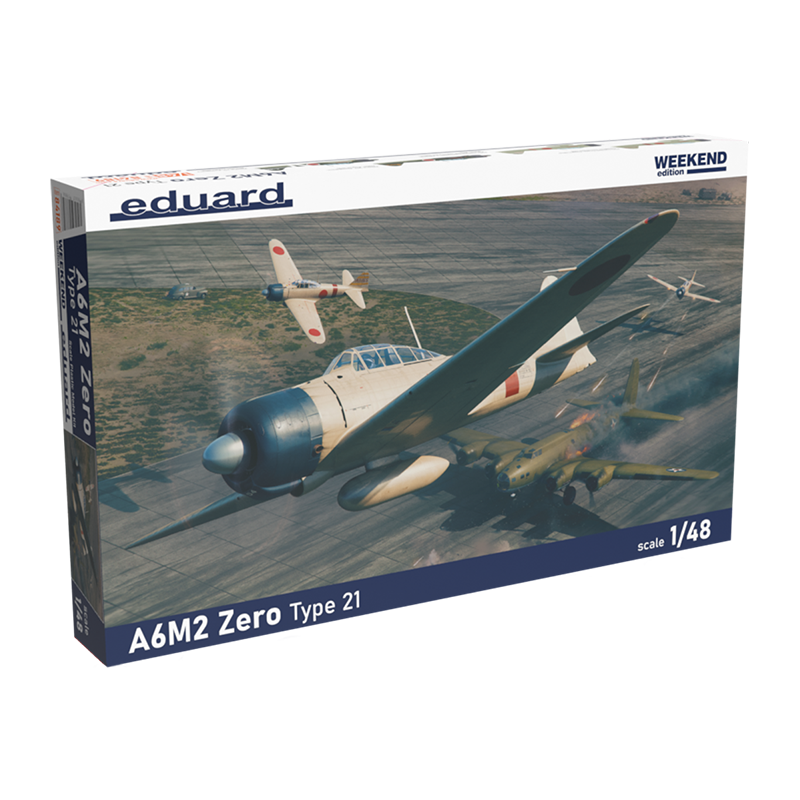84189 - A6M2 ZERO TYPE 21 WEEKEND EDITION 1/48