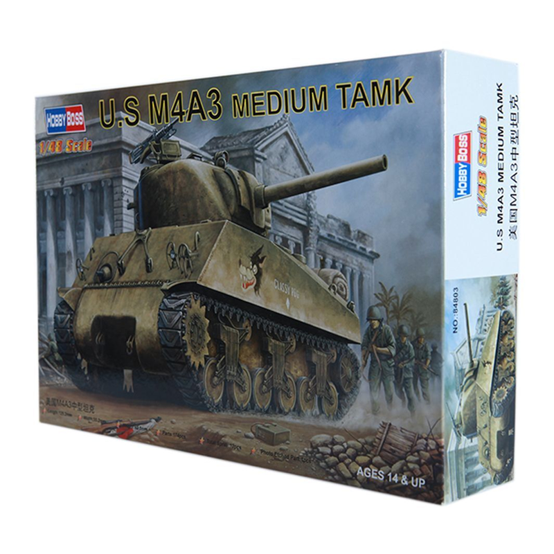 84803 - U.S M4A3 TANK 1/48