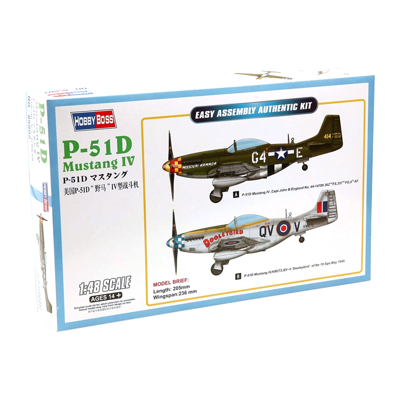 85802 - P-51 D MUSTANG 1/48