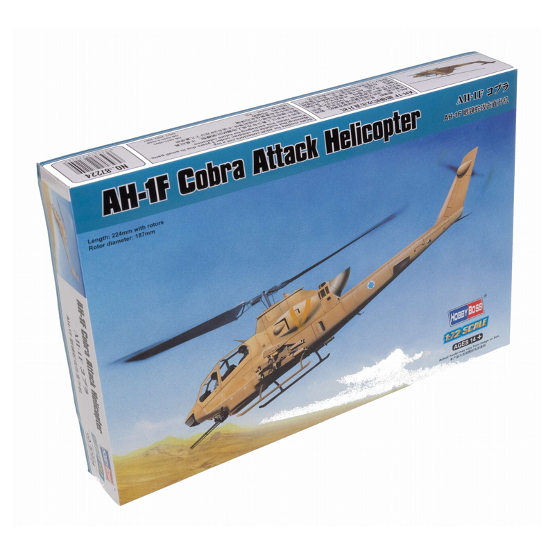87224 - AH-1F COBRA ATTACK HELICOPTER 1/72
