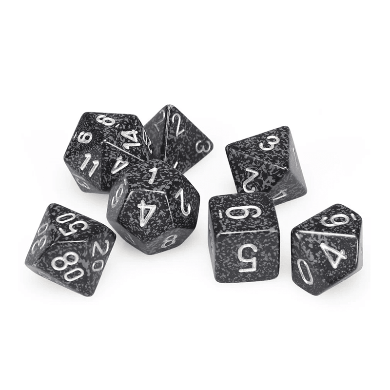 Chessex SPECKLED NINJA Set Kockica