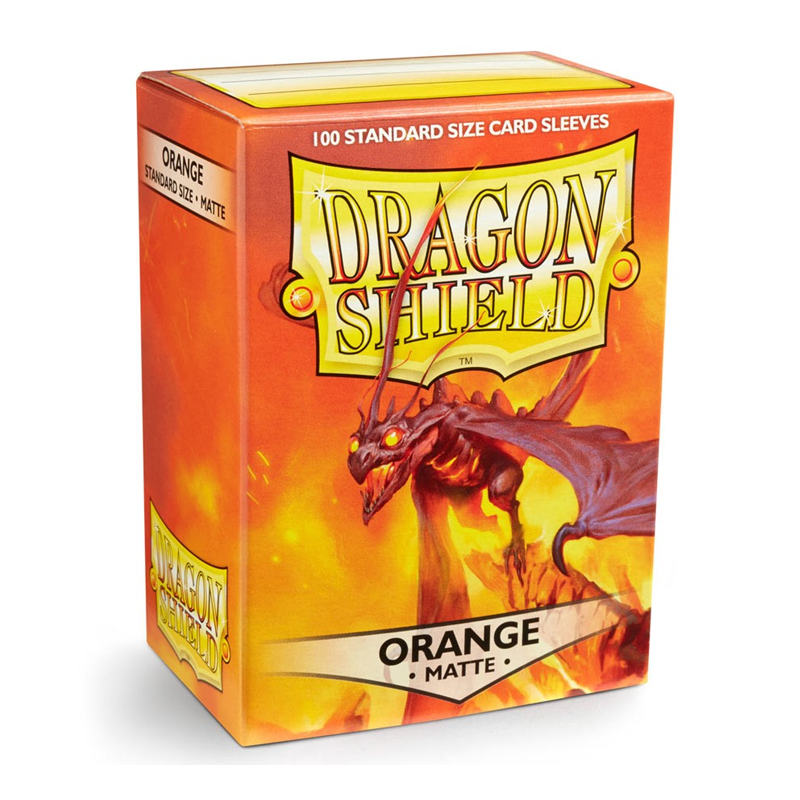 Dragon Shield Standard Matte Orange sleeves