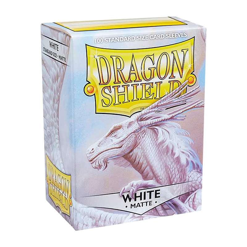 Dragon Shield Standard Matte White sleeves