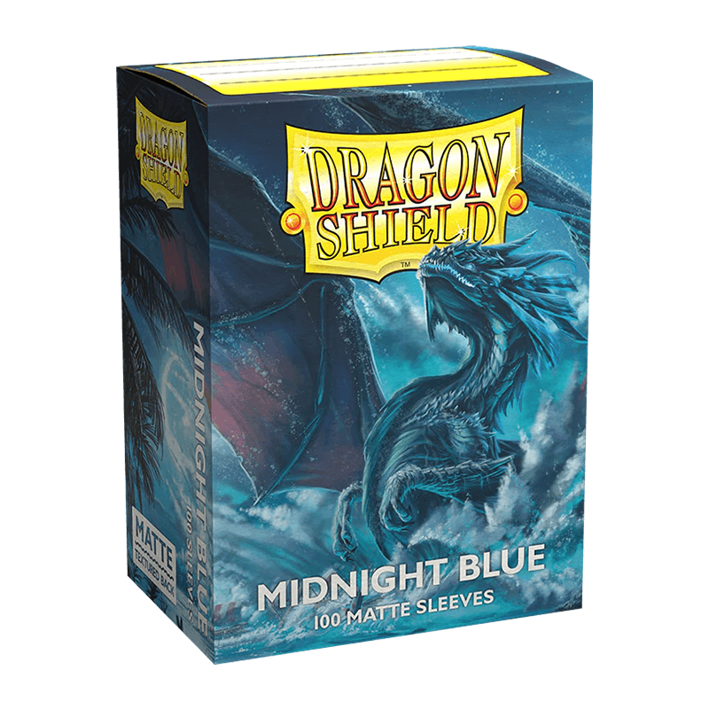 Dragon Shield Standard Matte midnight blue sleeves