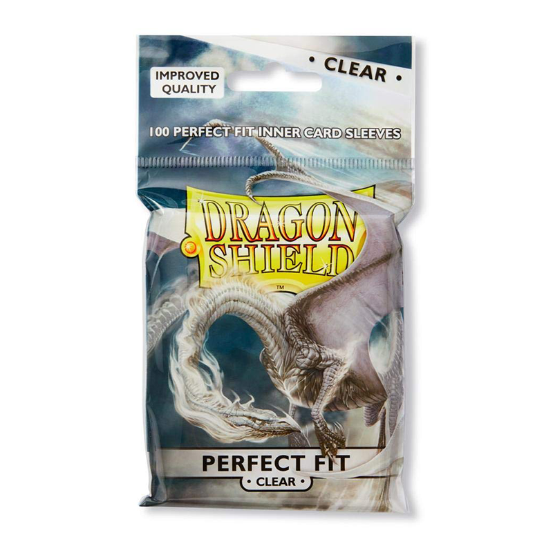 Dragon Shield Standard Perfect Fit Clear Sleeves
