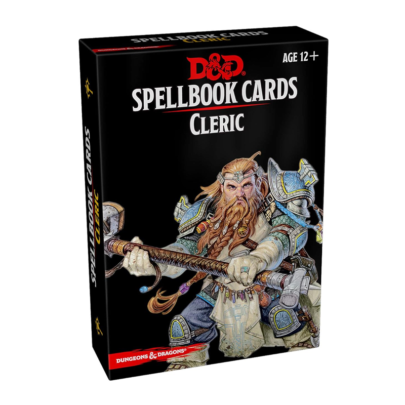 DUNGEONS & DRAGONS: SPELLBOOK CARDS CLERIC