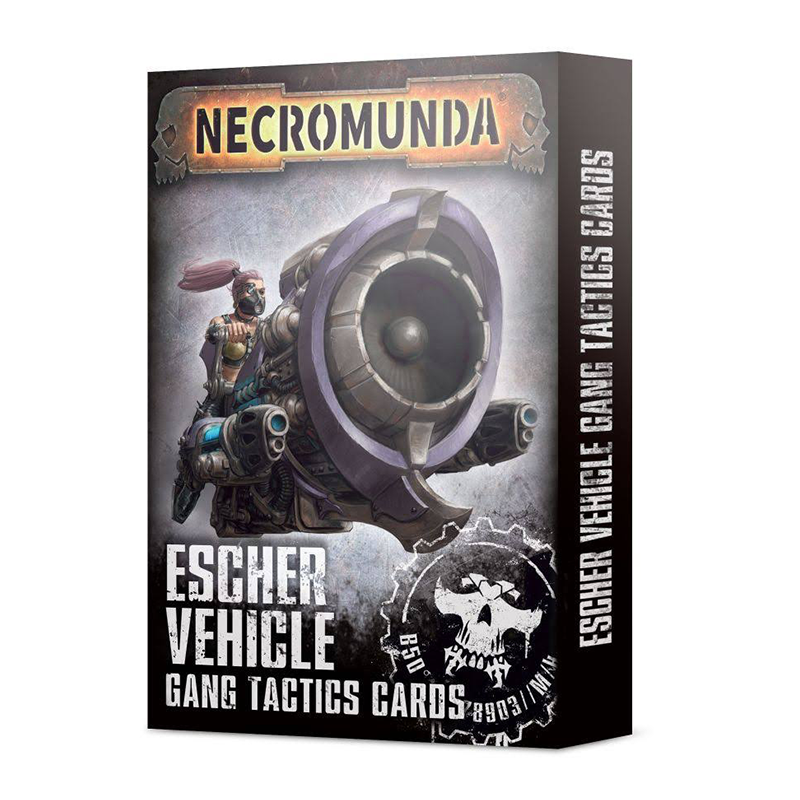 Necromunda: Escher Vehicle Gang Tactics Cards