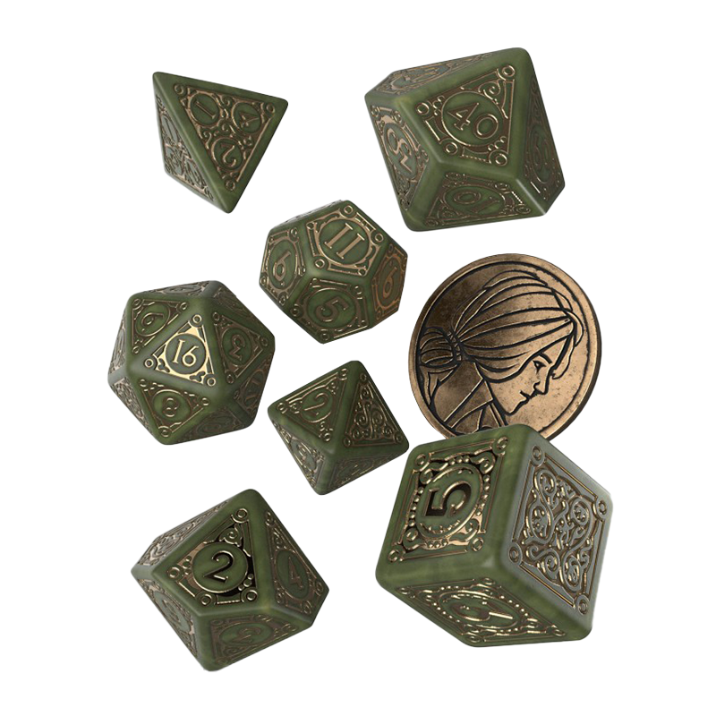 Q WORKSHOP THE WITCHER DICE SET TRISS THE FOURTEENTH OF THE HILL