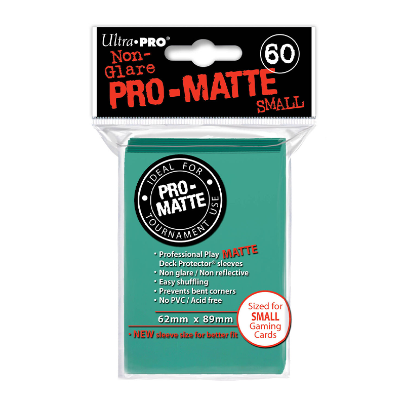 Ultra Pro Matte Aqua Small Sleeves