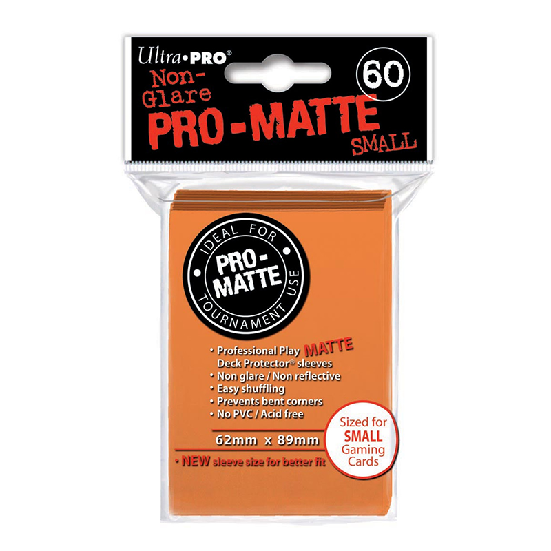 Ultra Pro Matte Orange Small Sleeves 60 kom