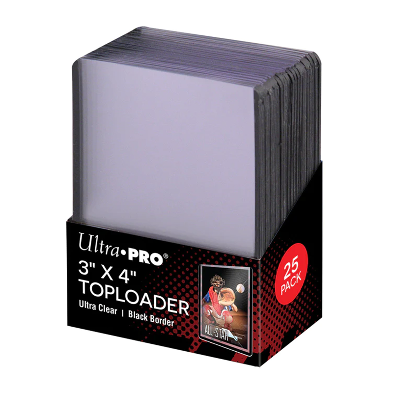 Ultra-Pro Toploader Super Spessi 7,6 X 10,2 Cm, 10 Pezzi, Colore Crema, Per Carte Da Collezione