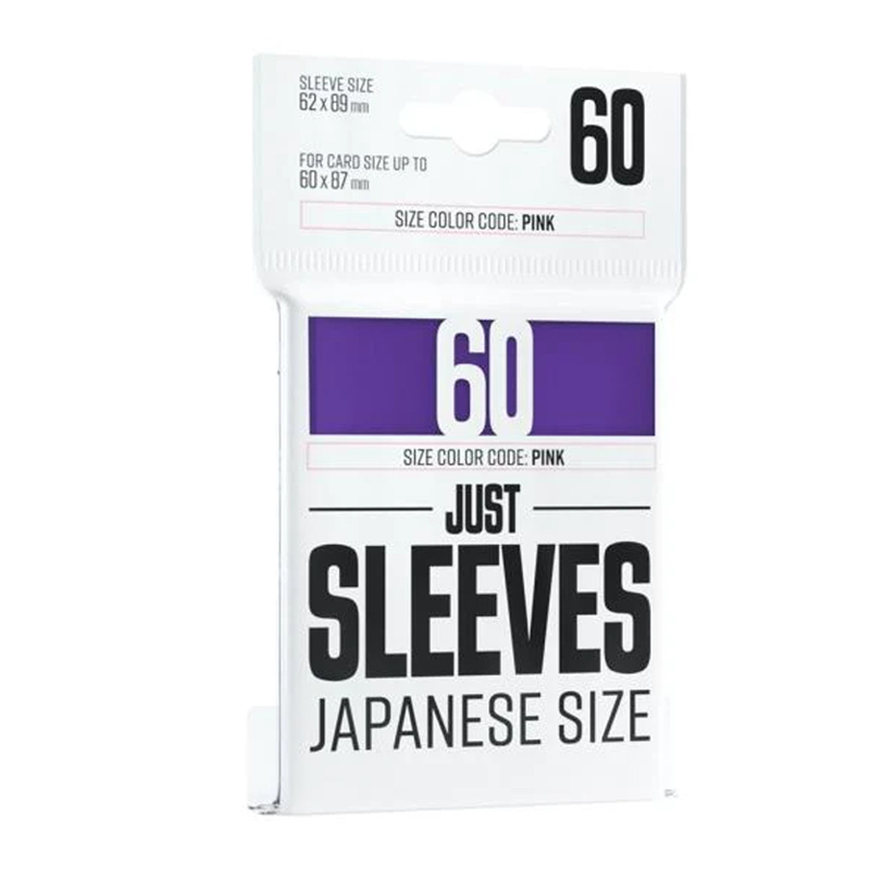 gamegenic just sleeves japanese purple 60 kom