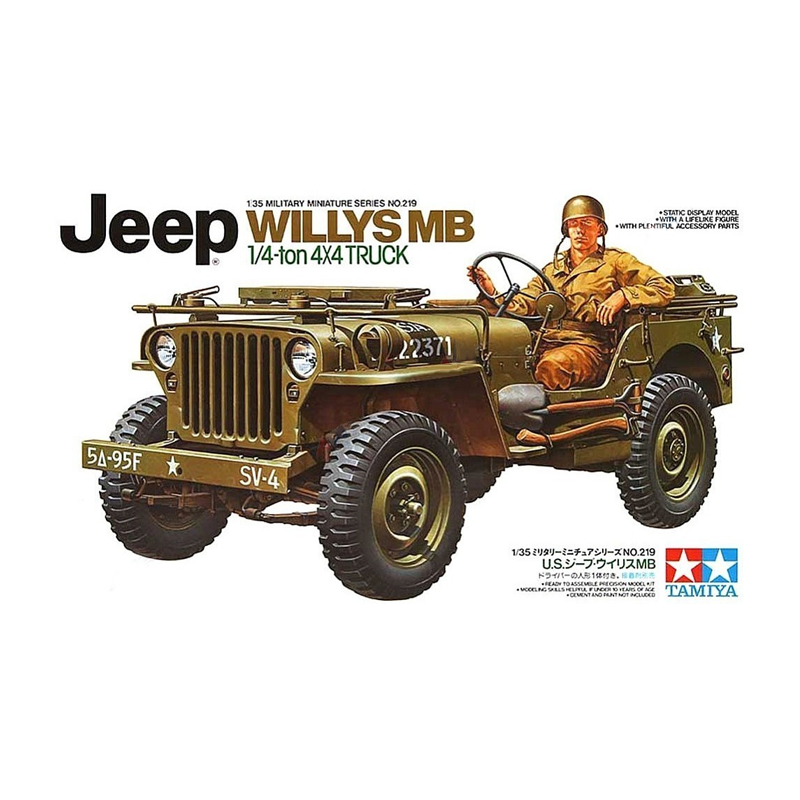 35219 - US WILLYS JEEP MB 4X4 1/35