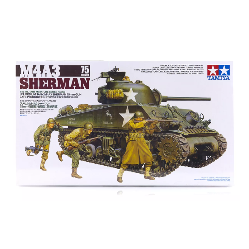 35250 - US SHERMAN M4A3 75MM LATE 1/35