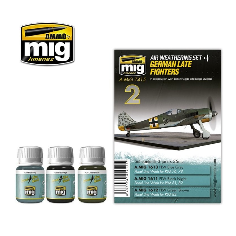 AMMO: 7415 - GERMAN LATE FIGHTERS SET