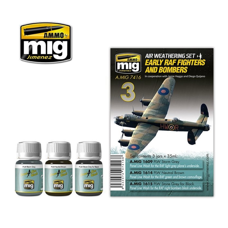 AMMO: 7416 - EARLY RAF FIGHTERS AND BOMBERS SET