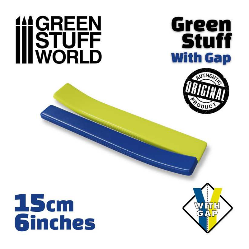 GREEN STUFF KNEADITITE WITH GAP 15CM (6 INCHES)