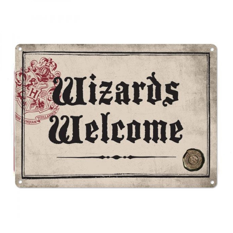 HARRY POTTER - WIZARDS WELCOME LIMENI NATPIS