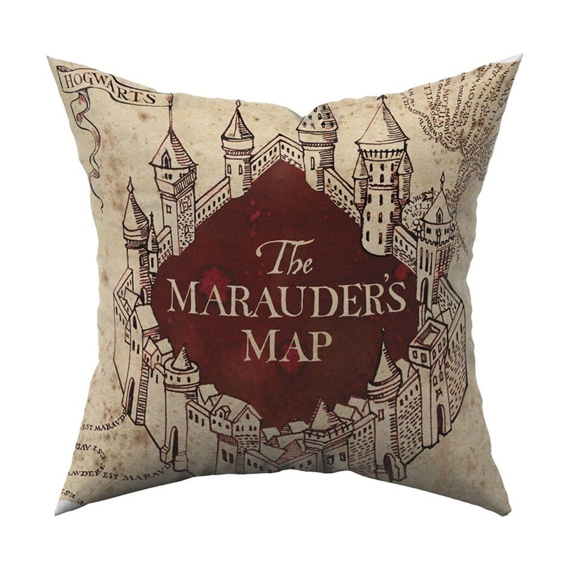 Harry Potter - Marauder's Map jastuk
