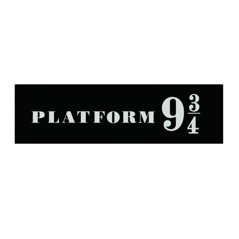 Harry Potter - Platform natpis