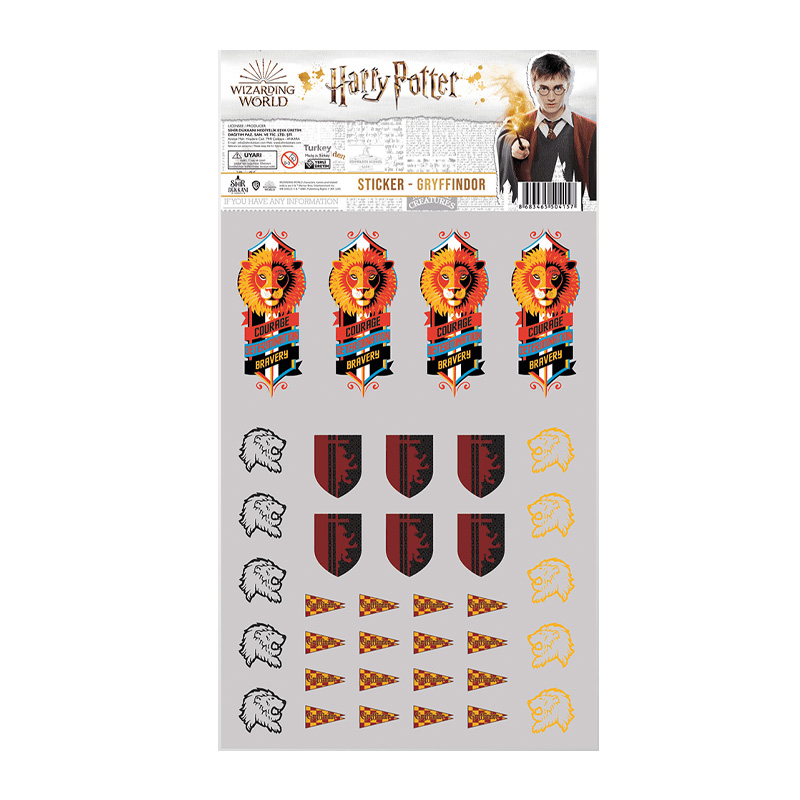 Harry Potter - Gryffindor naljepnice
