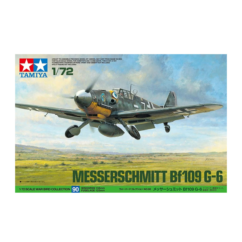 60790 - BF-109 G-6 MESSERSCHMITT 1/72