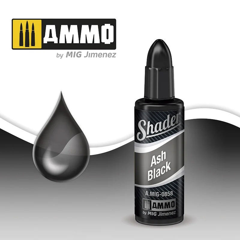 AMMO: 0858 - SHADER - ASH BLACK