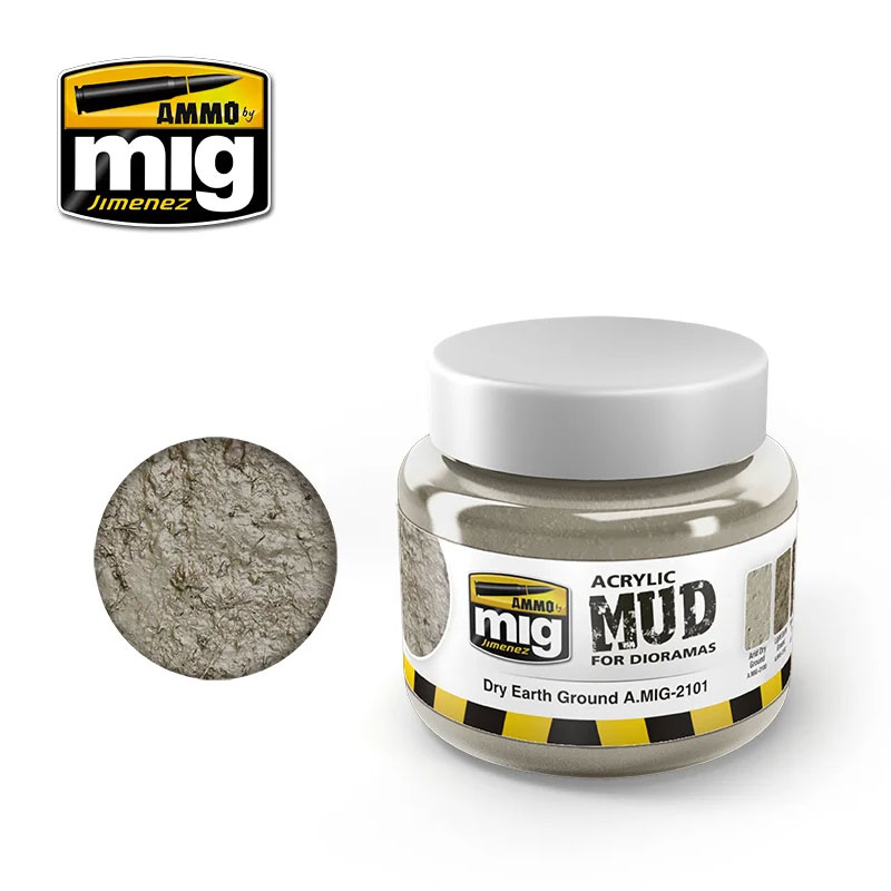 AMMO: 2101 - DRY EARTH GROUND ACRYLIC MUD