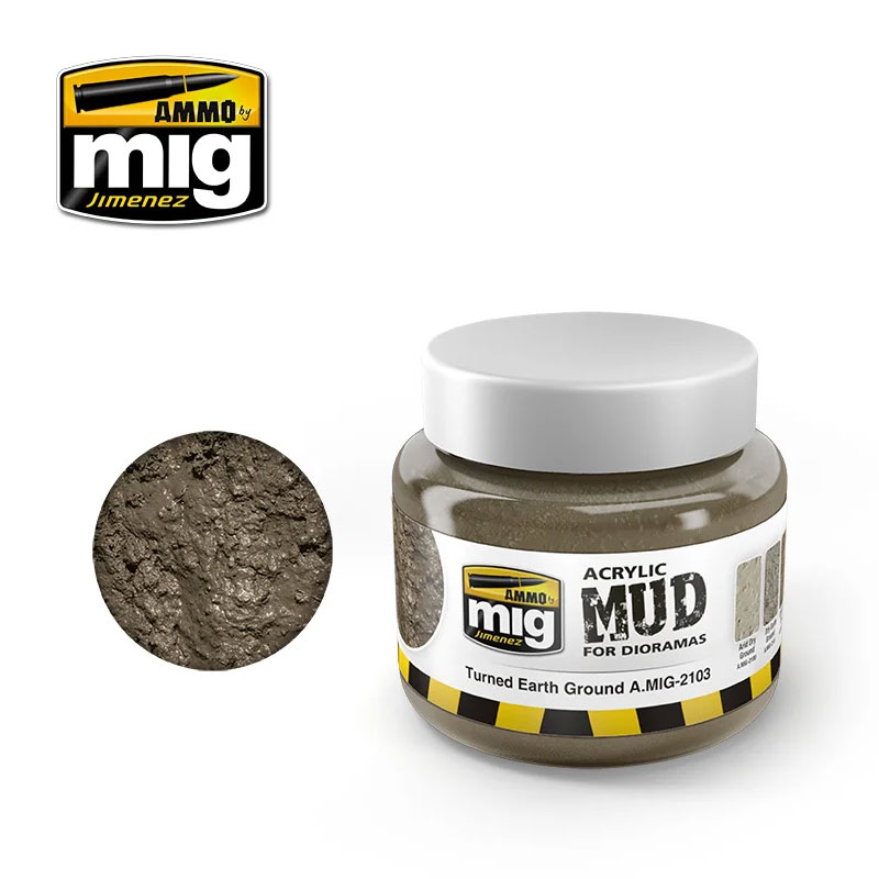 AMMO: 2103 - TURNED EARTH GROUND ACRYLIC MUD