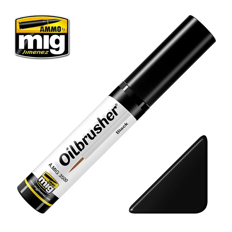 AMMO: 3500 - OILBRUSHER - BLACK