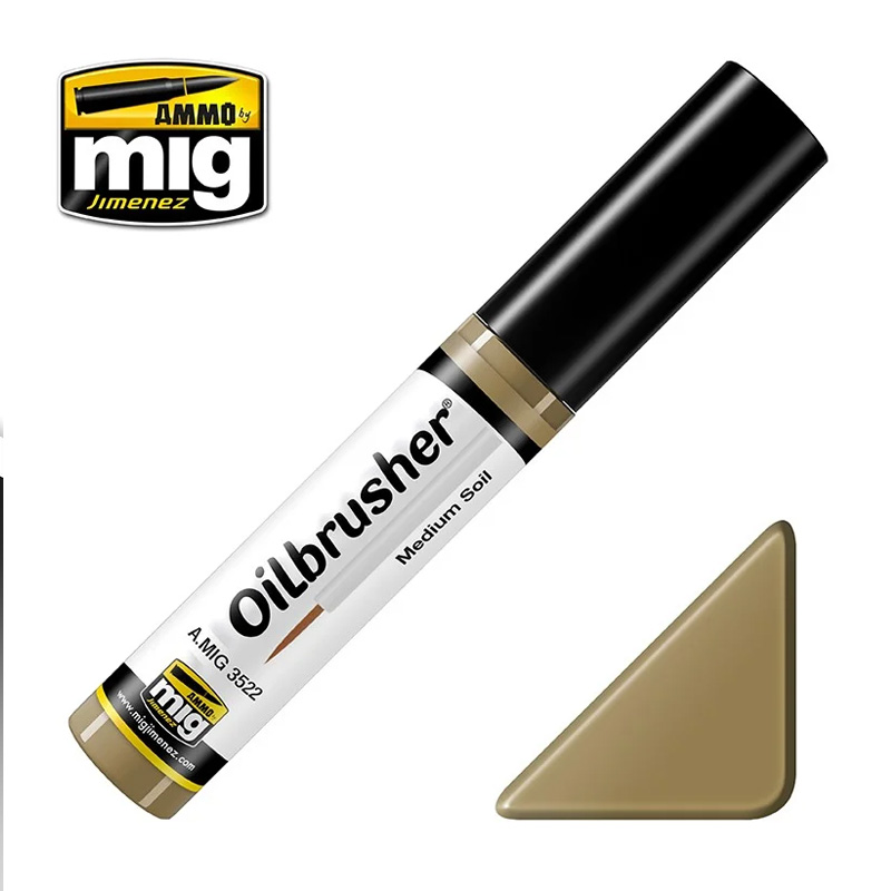 AMMO: 3522 - OILBRUSHER - MEDIUM SOIL