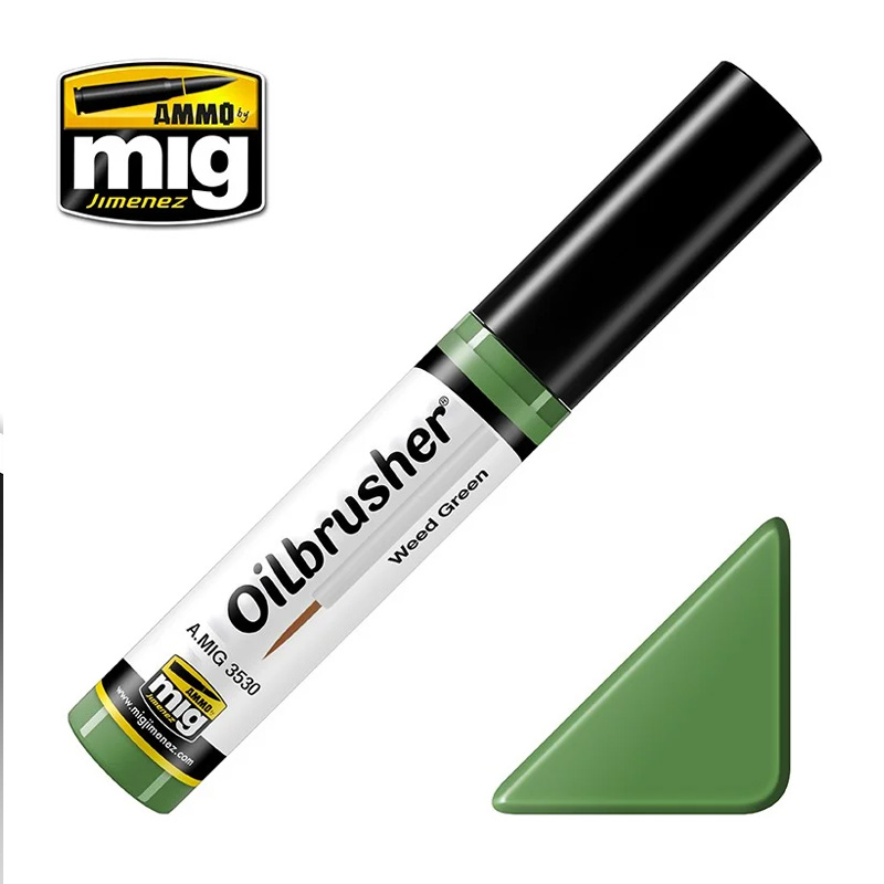 AMMO: 3530 - OILBRUSHER - WEED GREEN