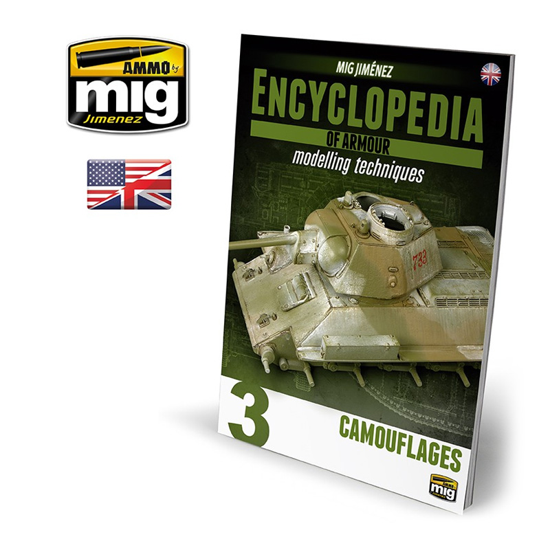 AMMO: 6152 – ENCYCLOPEDIA OF ARMOUR MODELLING TECHNIQUES VOL. 3 - CAMOUFLAGE