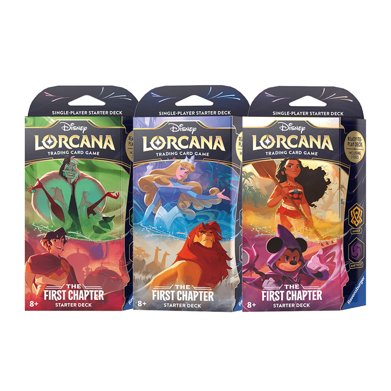LORCANA THE FIRST CHAPTERS STARTER DECK