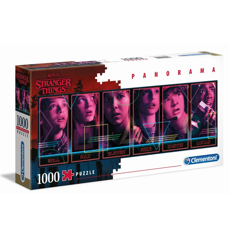 STRANGER THINGS - PANORAMA PUZZLE (1000 KOMADA)