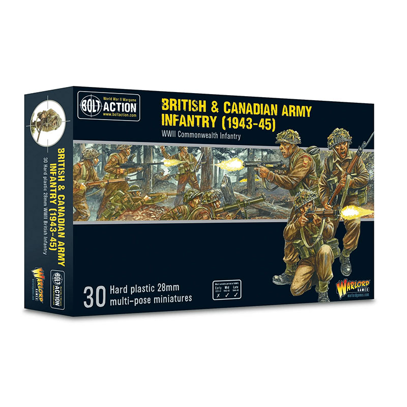 BRITISH & CANADIAN ARMY INFANTRY (1943-45)
