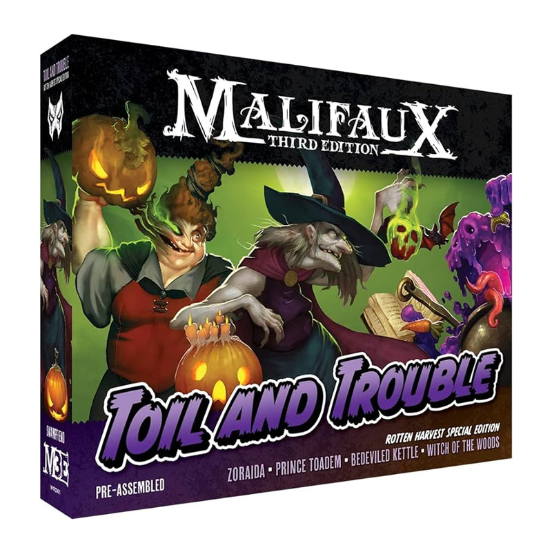 MALIFAUX 3RD EDITION ROTTEN HARVEST - TOIL AND TROUBLE