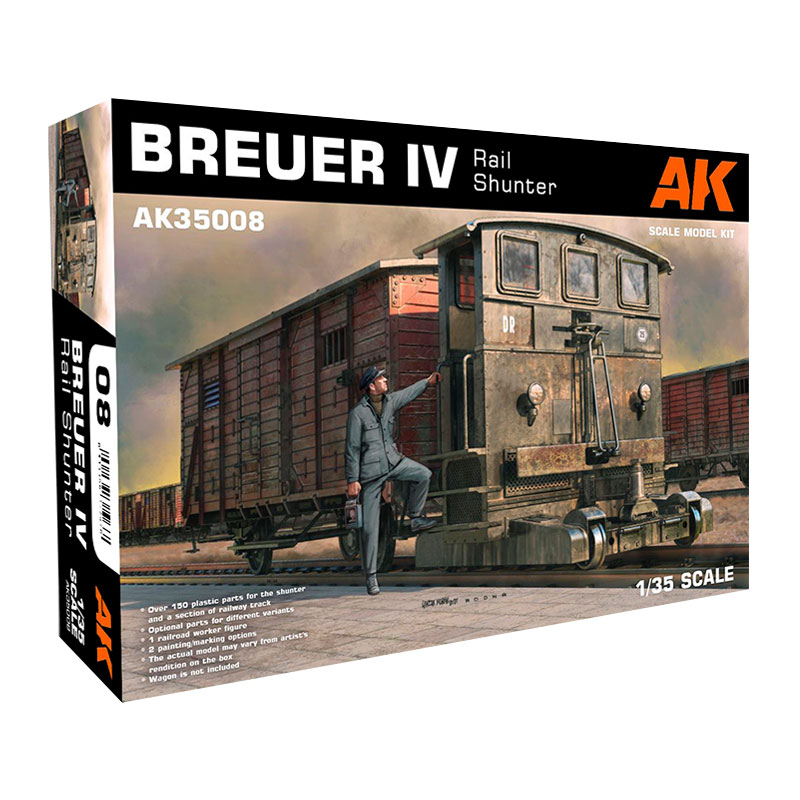 AK: 35008 - BREUER IV RAIL SHUNTER 1/35