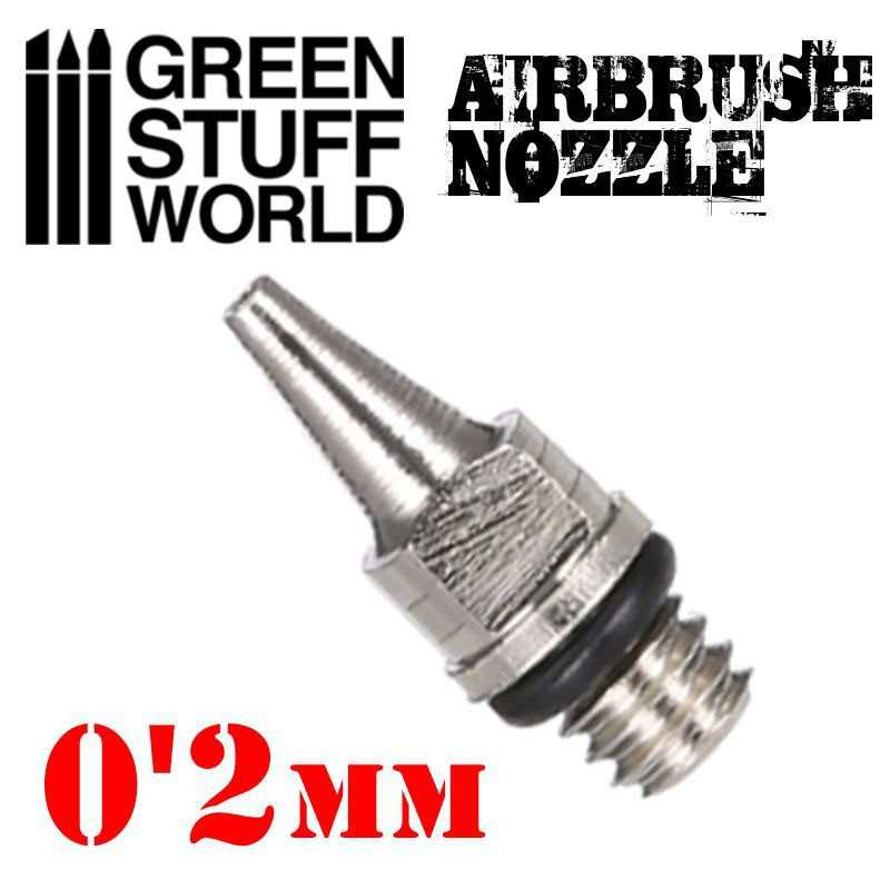 GSW: AIRBRUSH - SPARE AIRBRUSH NOZZLES 0,2MM