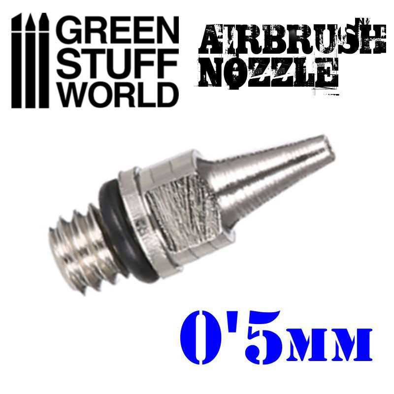 GSW: AIRBRUSH - SPARE AIRBRUSH NOZZLES 0,5MM