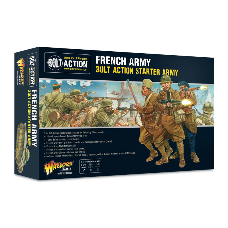 BOLT ACTION FRENCH ARMY STARTER ARMY