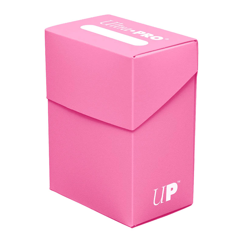 ULTRA PRO DECK BOX 80+ BRIGHT PINK