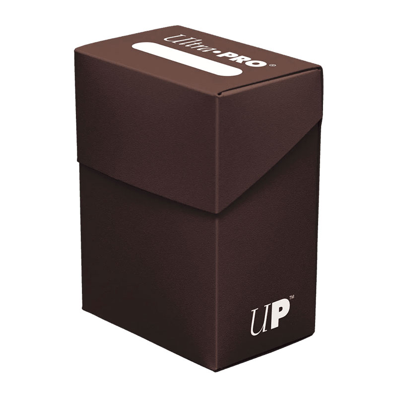 ULTRA PRO DECK BOX 80+ BROWN