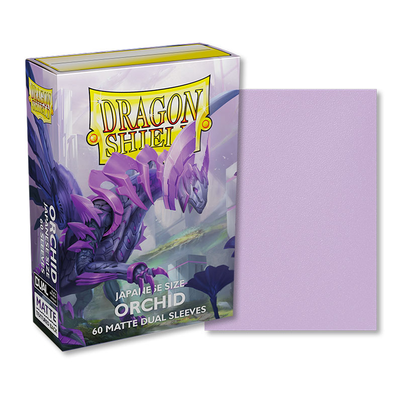 DRAGON SHIELD JAPANESE DUAL MATTE SLEEVES ORCHID