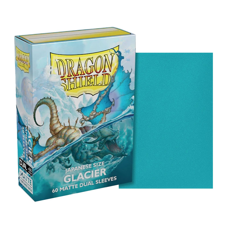 DRAGON SHIELD JAPANESE DUAL MATTE SLEEVES GLACIER